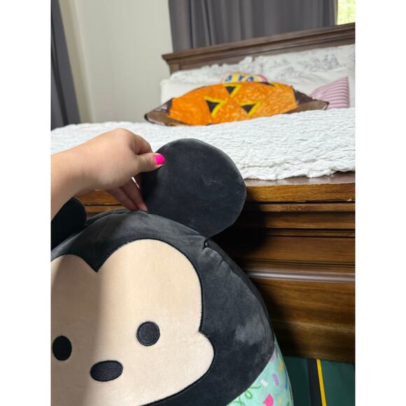 Squishmallows 16 Inch Mickey Mouse Holiday Edition Soft Plush Stuffed Animal Toy - Picture 5 of 6